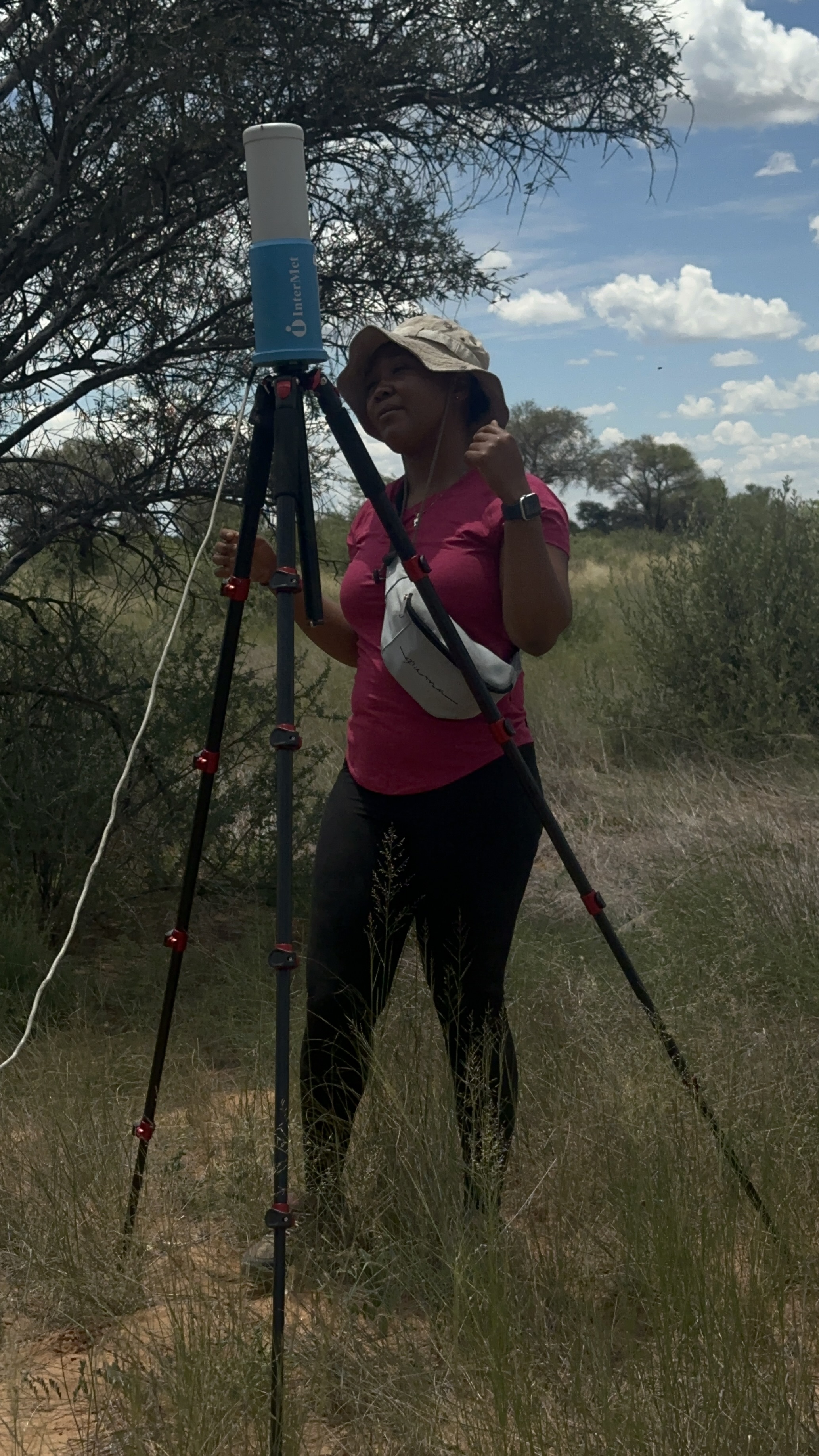 Deploying InterMet sensors for high-resolution atmospheric profiling in Kgalagadi Botswana.