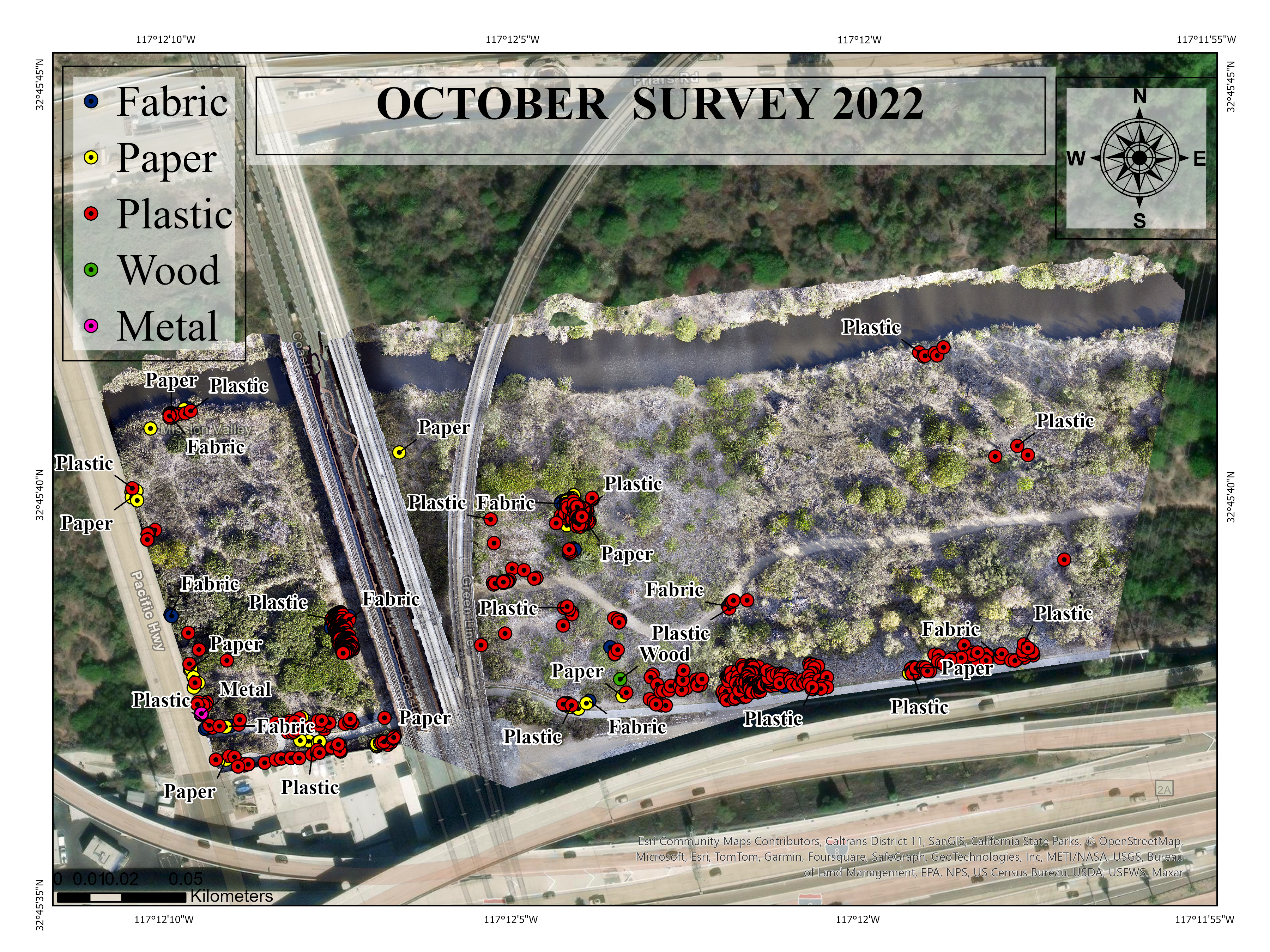 Deep Learning for Anthropogenic Debris Detection