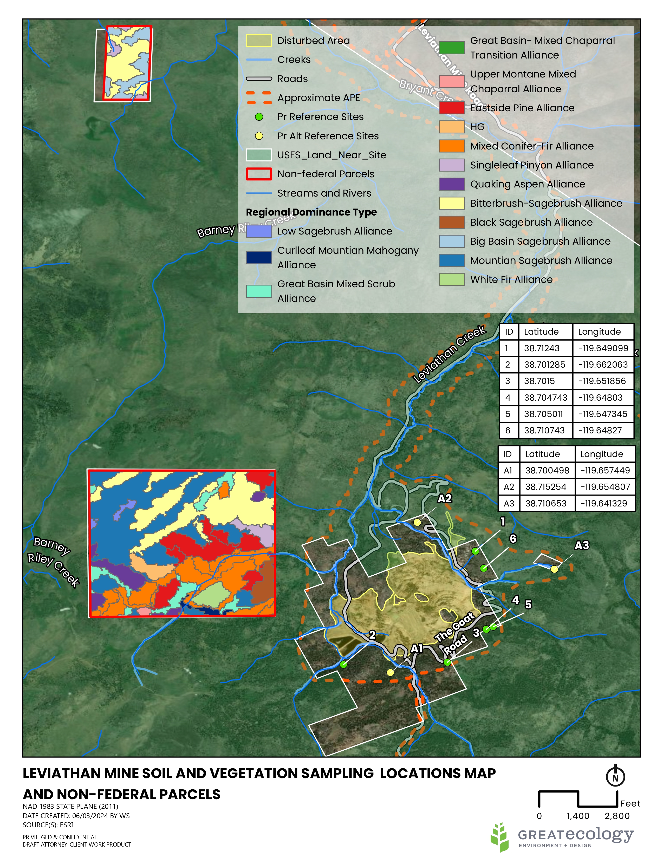 Leviathan Mine Remediation Mapping